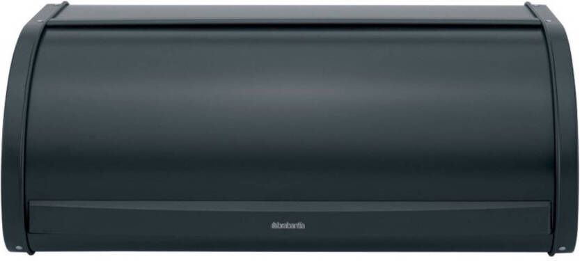 Brabantia Broodtrommel met schuifdeksel, medium - Matt Black – vtwonen