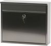 V-Part V part Granadan Wandbrievenbus 11 X 36 X 31, 5 Cm Rvs Zilverkleurig online kopen