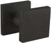 Intersteel Voordeurknop vierkant 60x60mm alu/zwart, éénzijdige montage online kopen