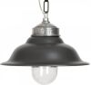 KS Verlichting Hanlamp aan ketting Porto Fino aluminium met antraciete deksel online kopen