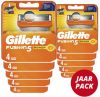 Gillette Een jaar lang scheren met Fusion Power 40 scheermesjes bespaar in Ã©Ã©n klap â¬50! online kopen